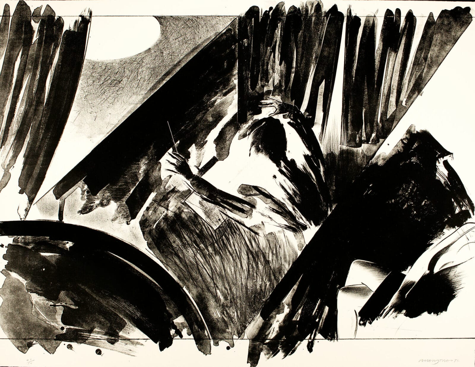 Take It From the Top. Artist: Allen Jones. Date: 1982. Medium: lithograph.
