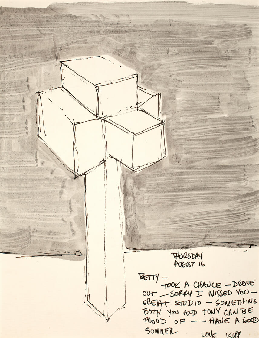 Untitled. Artist: Lyman Kipp. Medium: pen and ink wash.