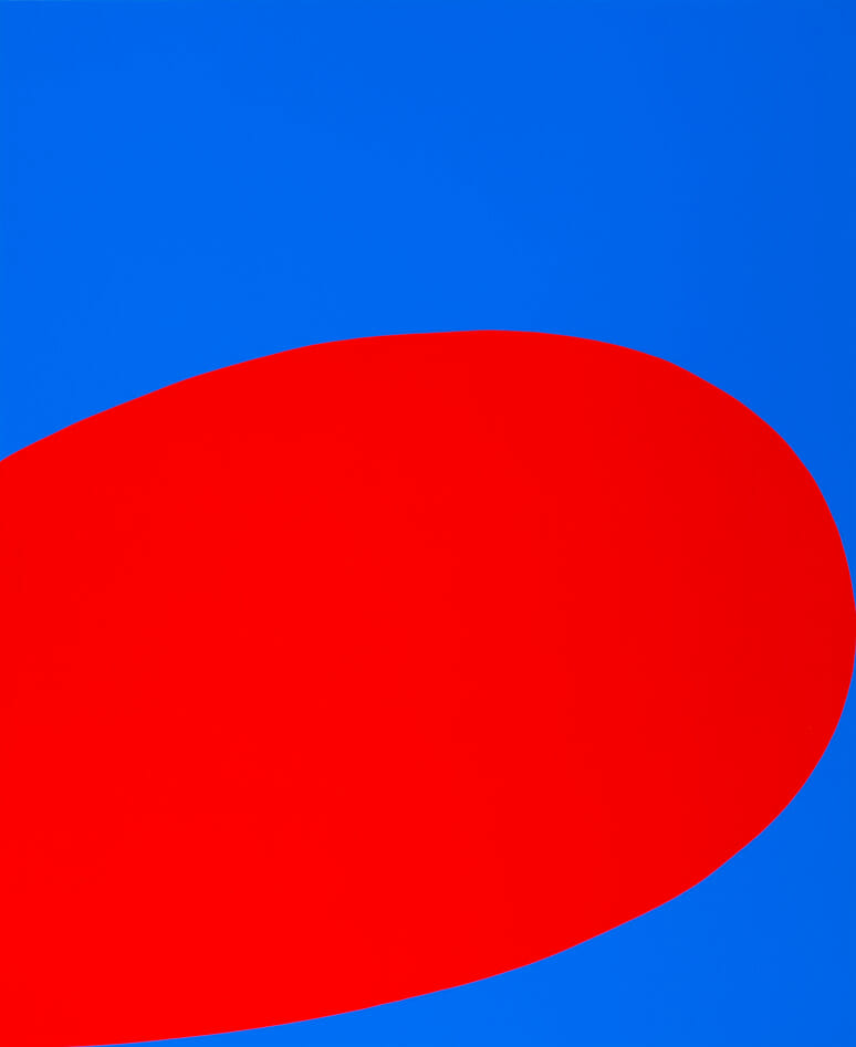 Red Blue. Artist: Ellsworth Kelly. Date: 1964. Medium: screenprint.