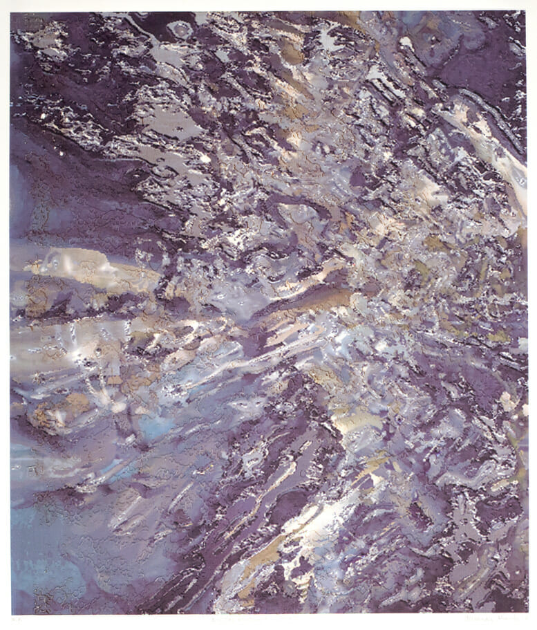 Digital Abstract Painting. Artist: Alexander Grande IV. Date: 2003. Medium: digital print.