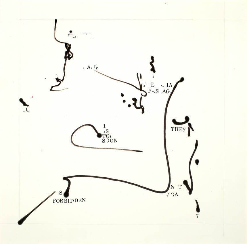 Plakat #2. Artist: Carl Fernbach-Flarsheim. Date: 1965. Medium: pencil and ink with press type.