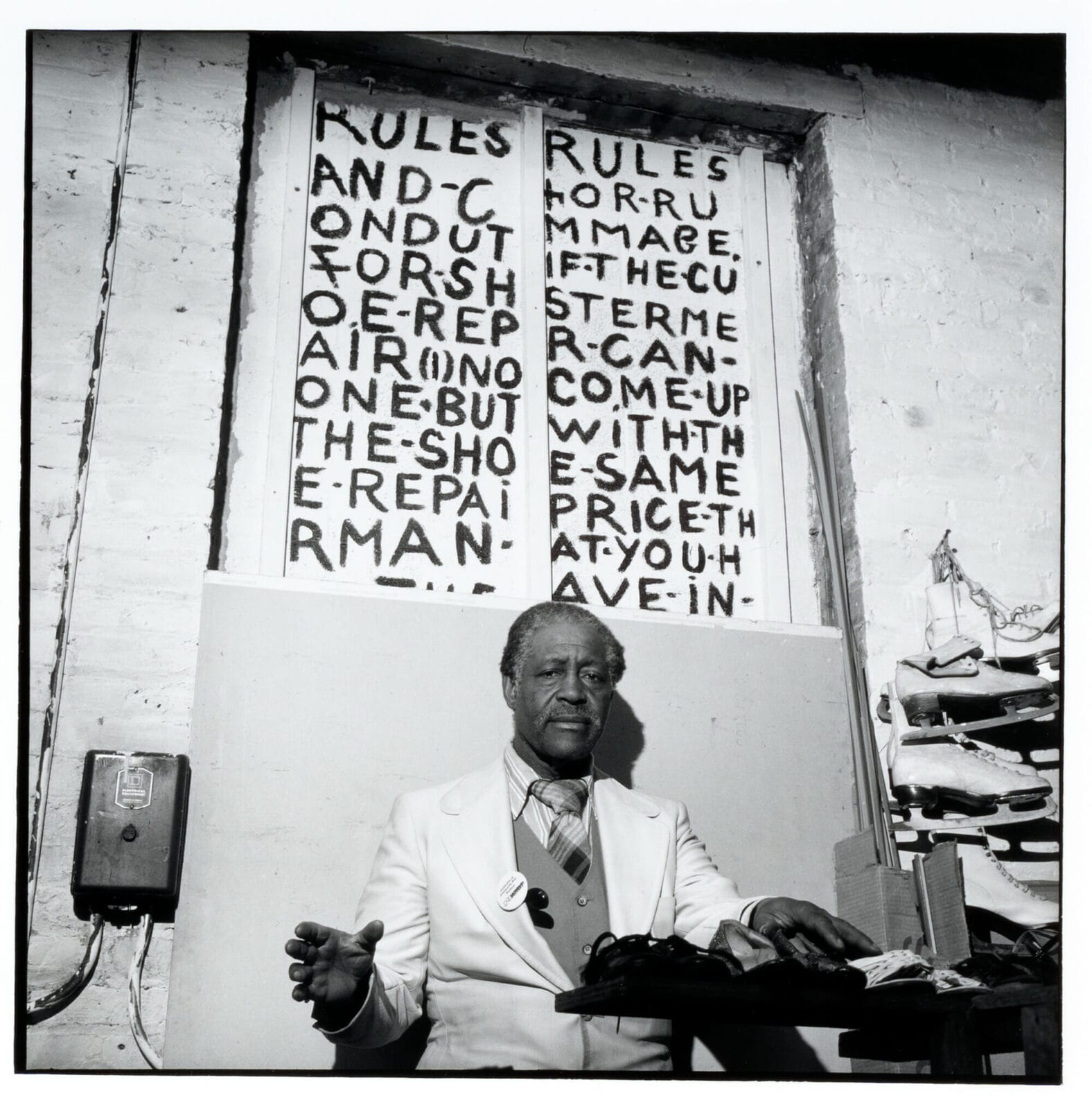 Untitled. Artist: J. Shimon and  J. Lindemann. Date: 1987. Medium: black and white photograph.