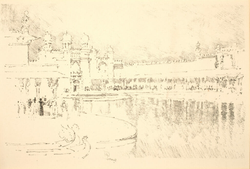 Venice Canal Scene. Artist: Joseph Pennell. Medium: lithograph.