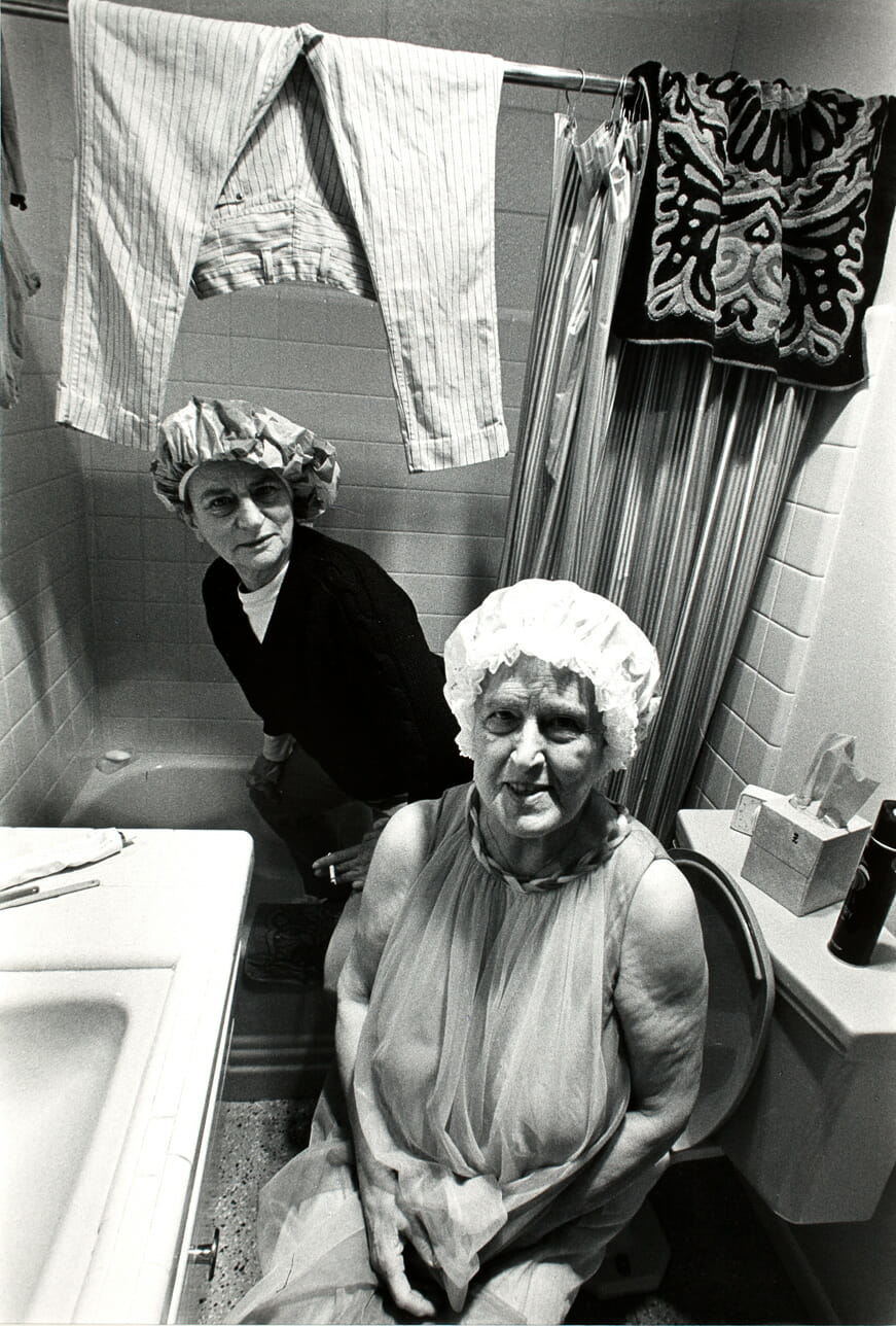 The Bathroom. Artist: Anne Noggle. Date: 1970. Medium: gelatin silver print.