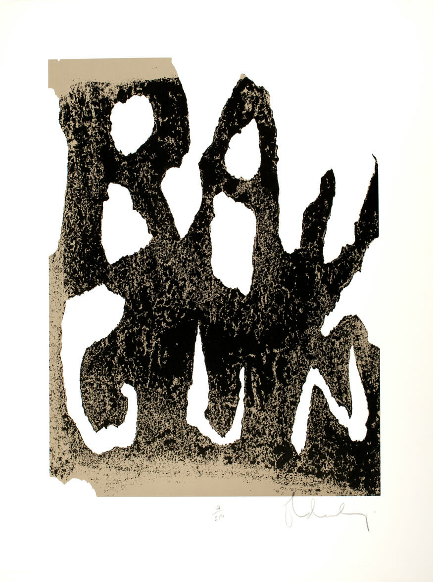 Ray Gun. Artist: Claes Oldenburg. Date: 1972. Medium: screenprint.