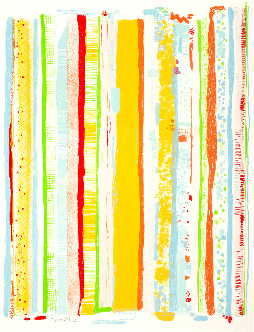 Apollo. Artist: Robert Natkin. Date: 1972. Medium: lithograph.
