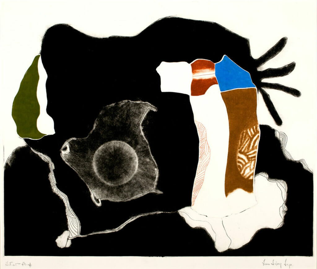 Untitled. Artist: Luis Lopez Loza. Date: 1975. Medium: intaglio and relief.