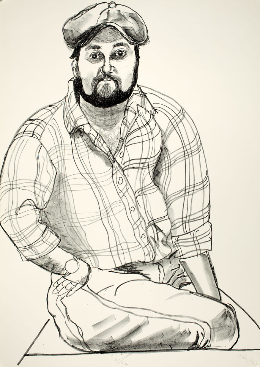 Joe Wilfer. Artist: Alice Neel.