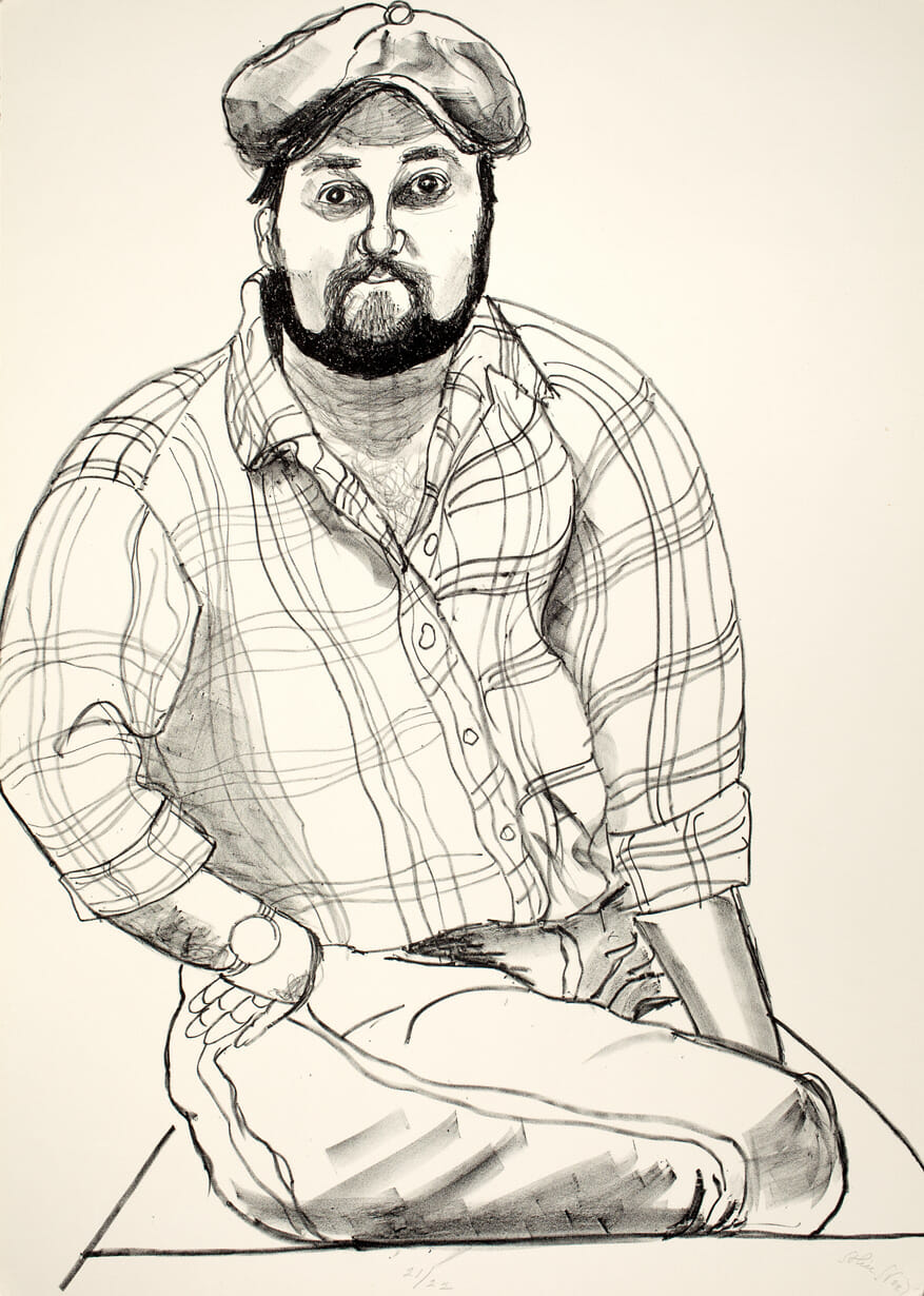 Joe Wilfer. Artist: Alice Neel.