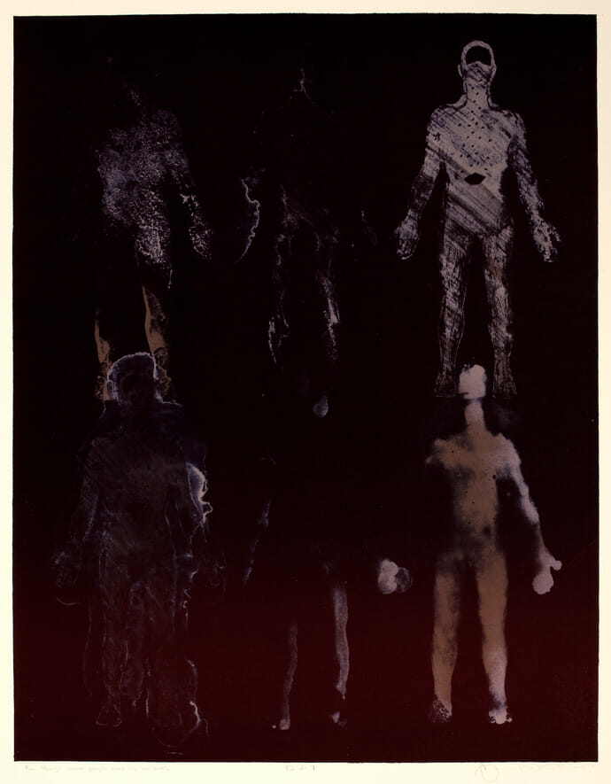 The Things Some People Used to Believe. Artist: James Pernotto. Date: 1973. Medium: etching.