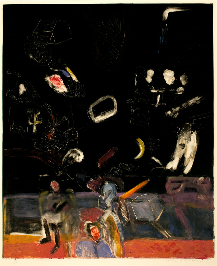 Untitled. Artist: Mark Mulhern. Date: 1982. Medium: monoprint.