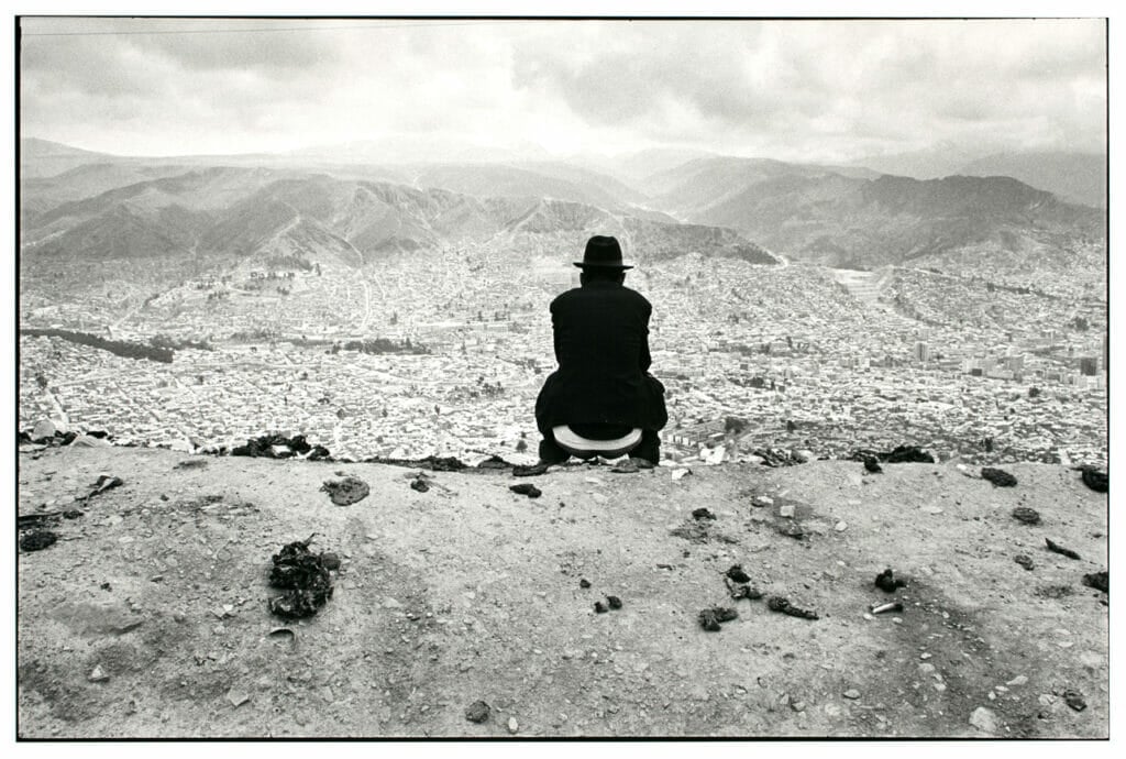 Above La Paz. Artist: Danny Lyon. Date: 1980. Medium: gelatin silver print.