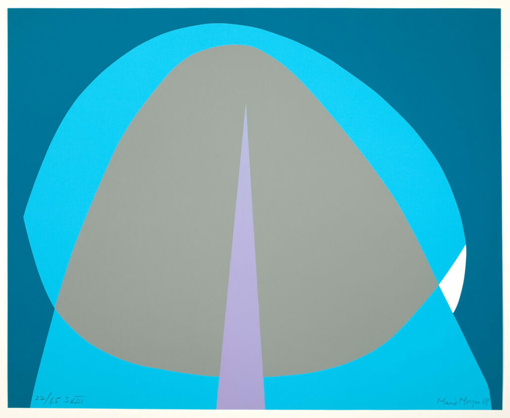 Dawn, S VIII. Artist: Maud Morgan. Date: 1969. Medium: screenprint.