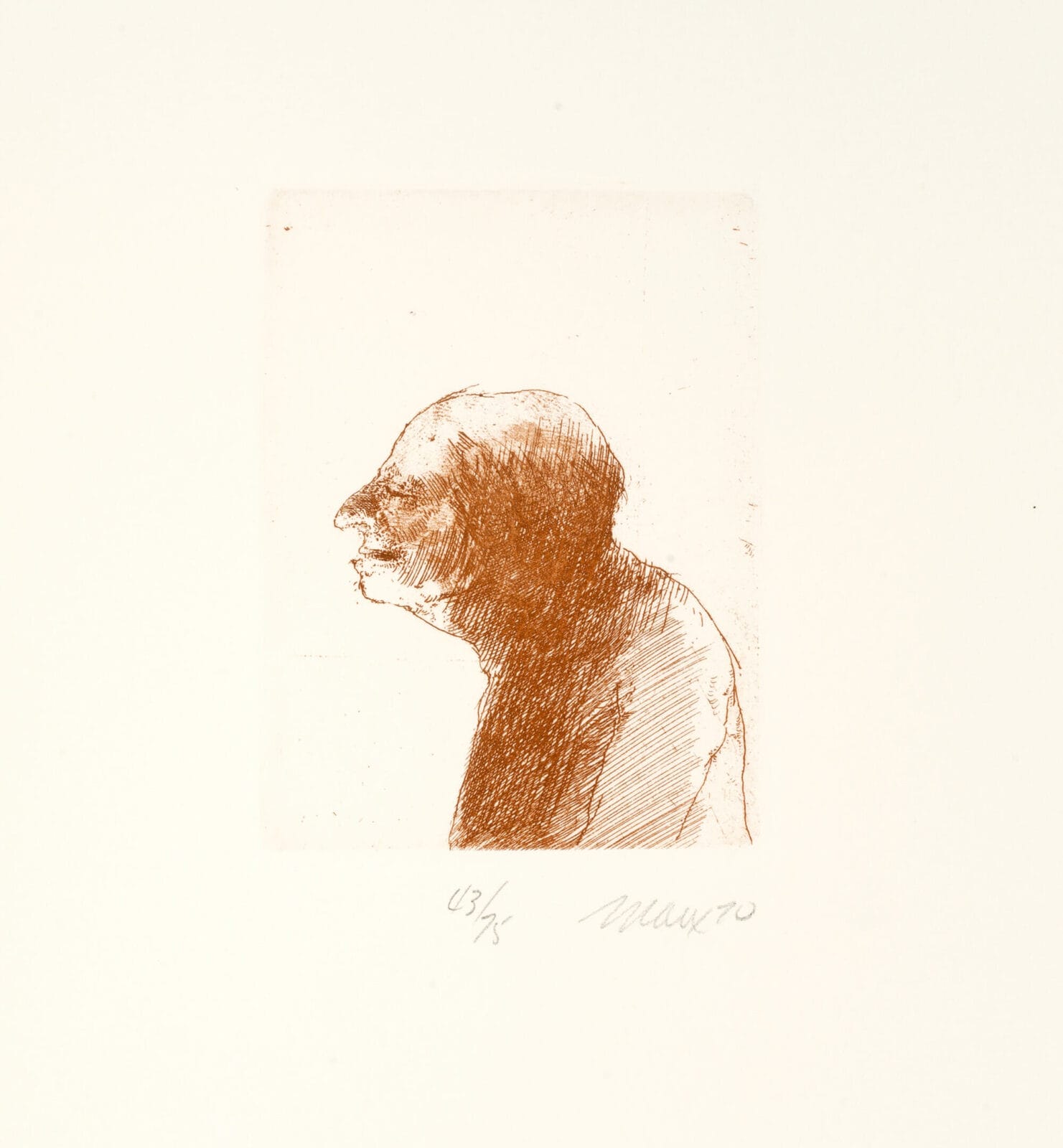 Untitled. Artist: Robert Ernst Marx. Date: 1970. Medium: etching.