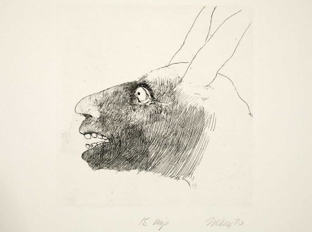 Untitled*. Artist: Robert Ernst Marx. Date: 1970. Medium: etching.