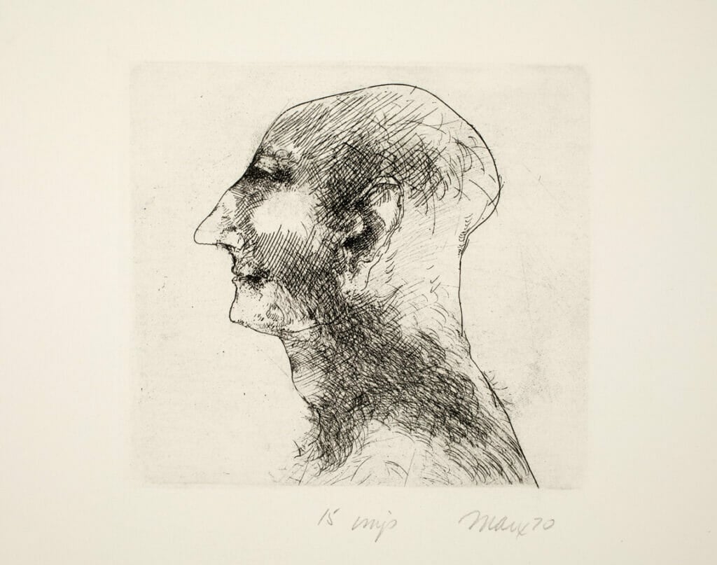 Untitled*. Artist: Robert Ernst Marx. Date: 1970. Medium: etching.