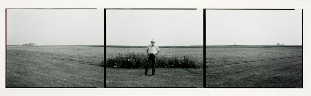 Riley Thompson, DeWitt County, Illinois. Artist: Rhondal McKinney. Date: 1985. Medium: gelatin silver print.