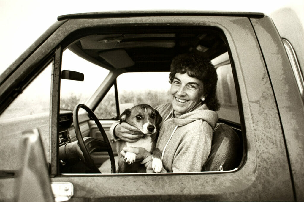 Margaret Dunbar, rural Wisconsin. Artist: Archie Lieberman. Date: 1985. Medium: gelatin silver print.