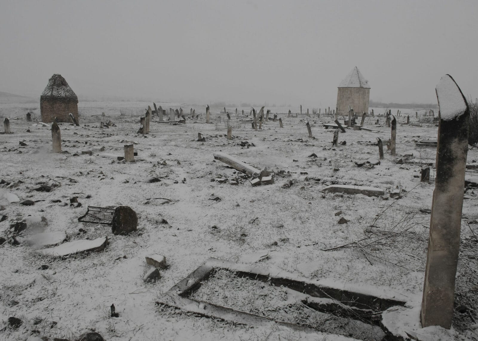 Cemetery, Nagorno Karabakh. Artist: Narayan Mahon. Date: 2006. Medium: archival pigment print.