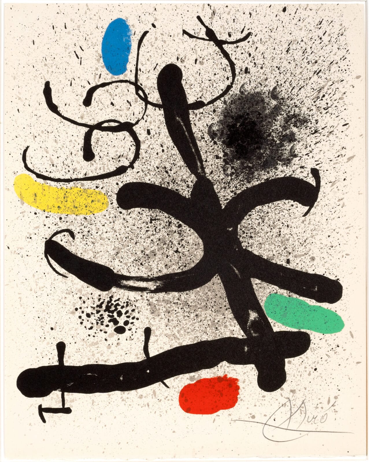 Cahier d’Ombres. Artist: Joán Miró. Date: 1971. Medium: color lithograph on paper.