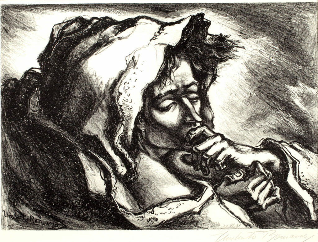 From Now On. Artist: Umberto Romano. Date: 1946. Medium: lithograph.