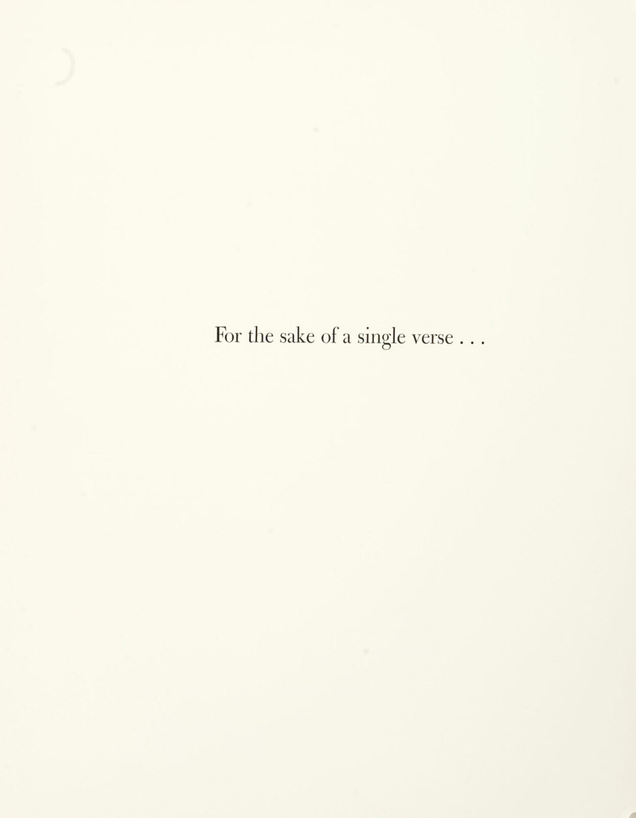 For the sake of a single verse…. Artist: Ben Shahn. Medium: lithograph.