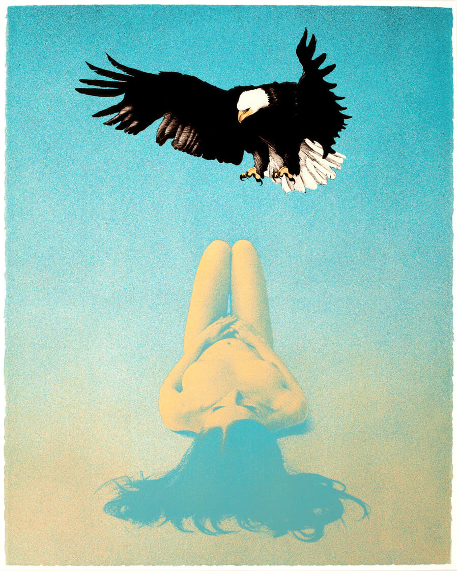 Balled Eagle. Artist: Mel Ramos. Date: 1969. Medium: lithograph.