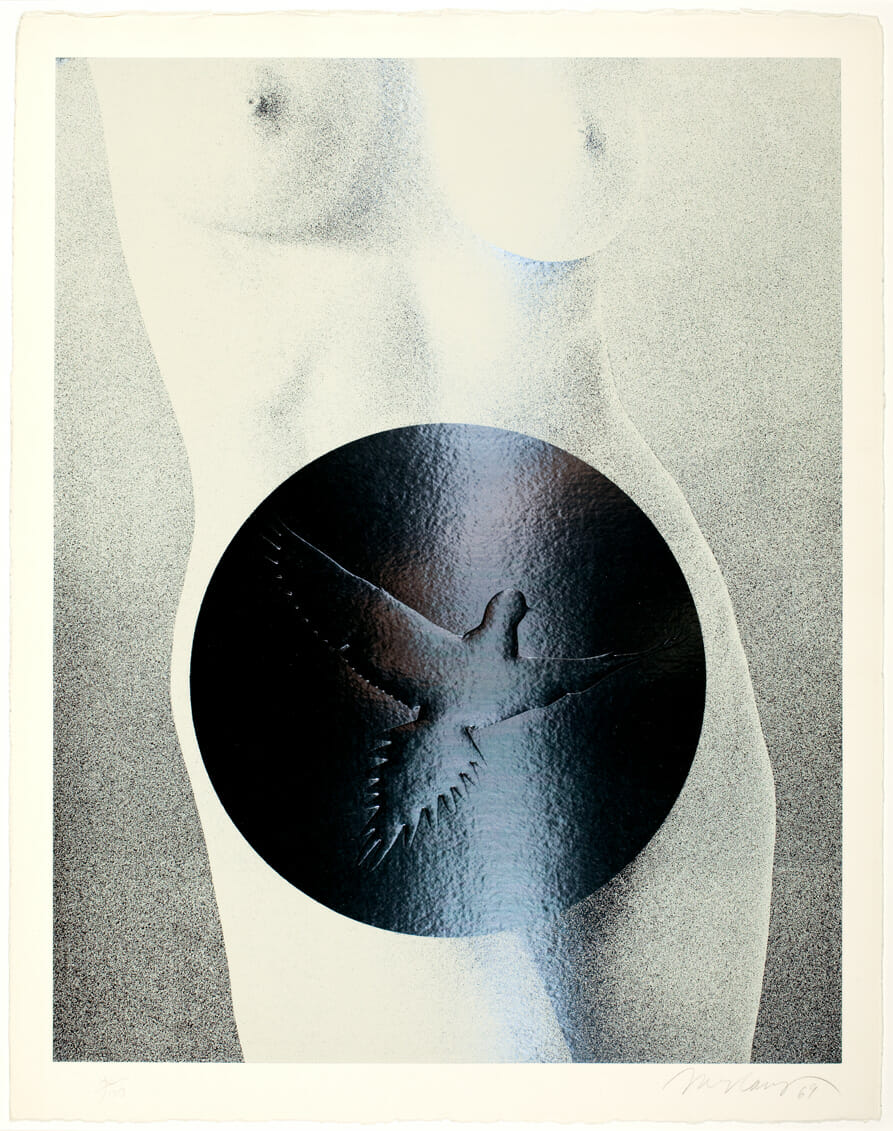 Dove Tale. Artist: Mel Ramos. Date: 1969. Medium: lithograph.