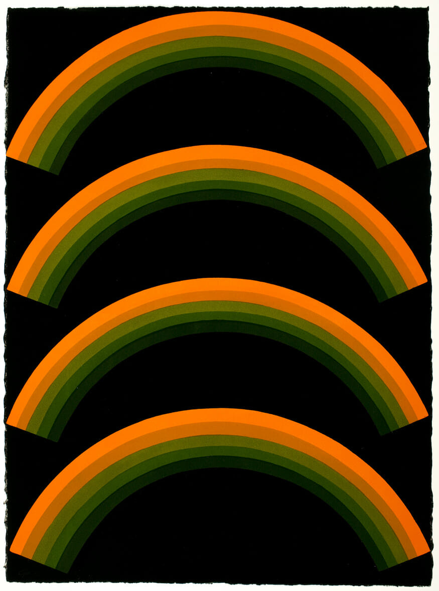 Ringing. Artist: David Simpson. Date: 1969. Medium: lithograph.