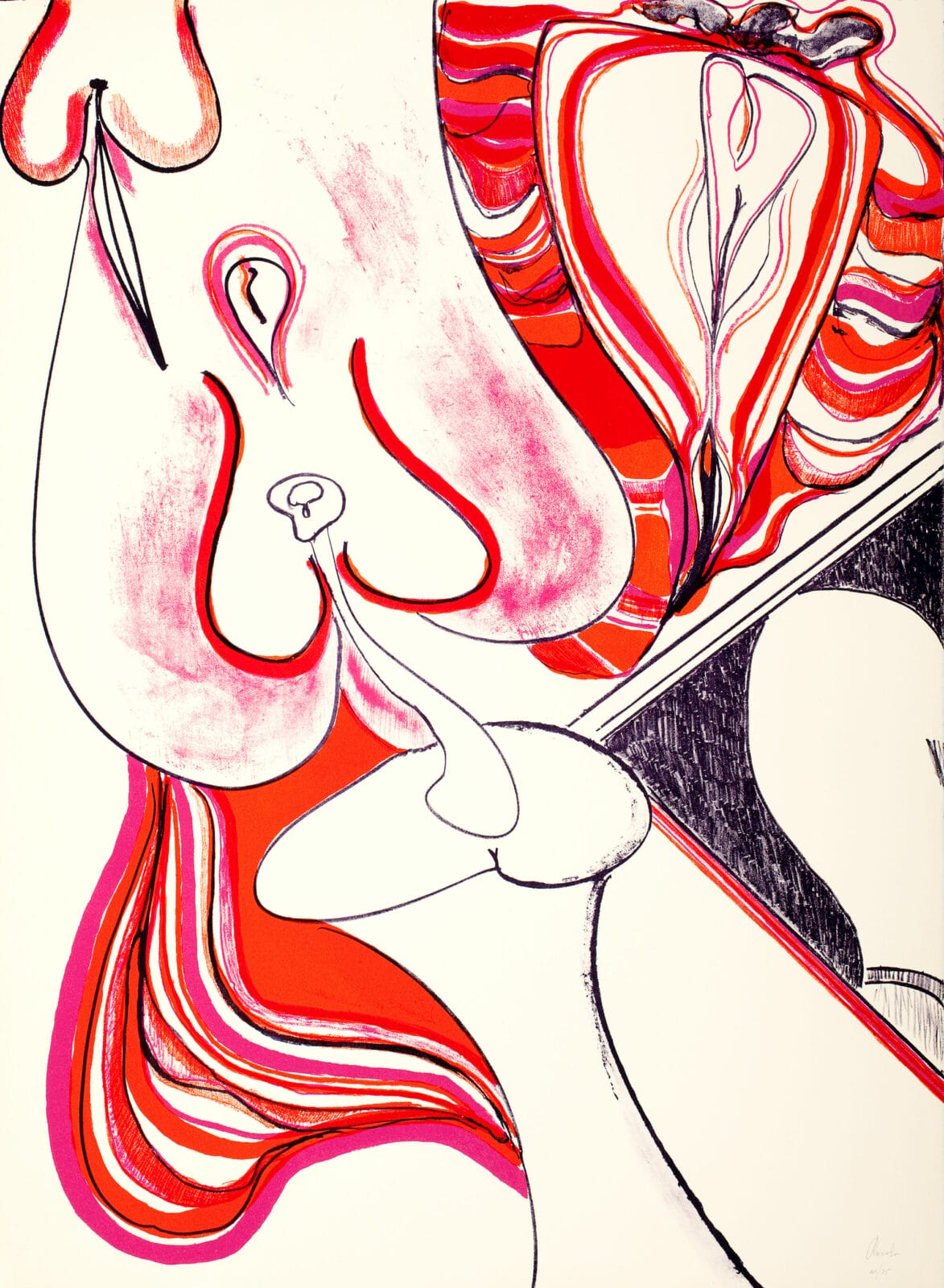 Samson & Delilah. Artist: Felix Ruvolo. Medium: lithograph.