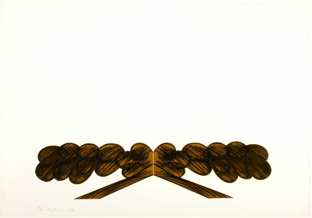 The Butterfly Suite VII. Artist: Richard Smith. Date: 1972. Medium: etching.