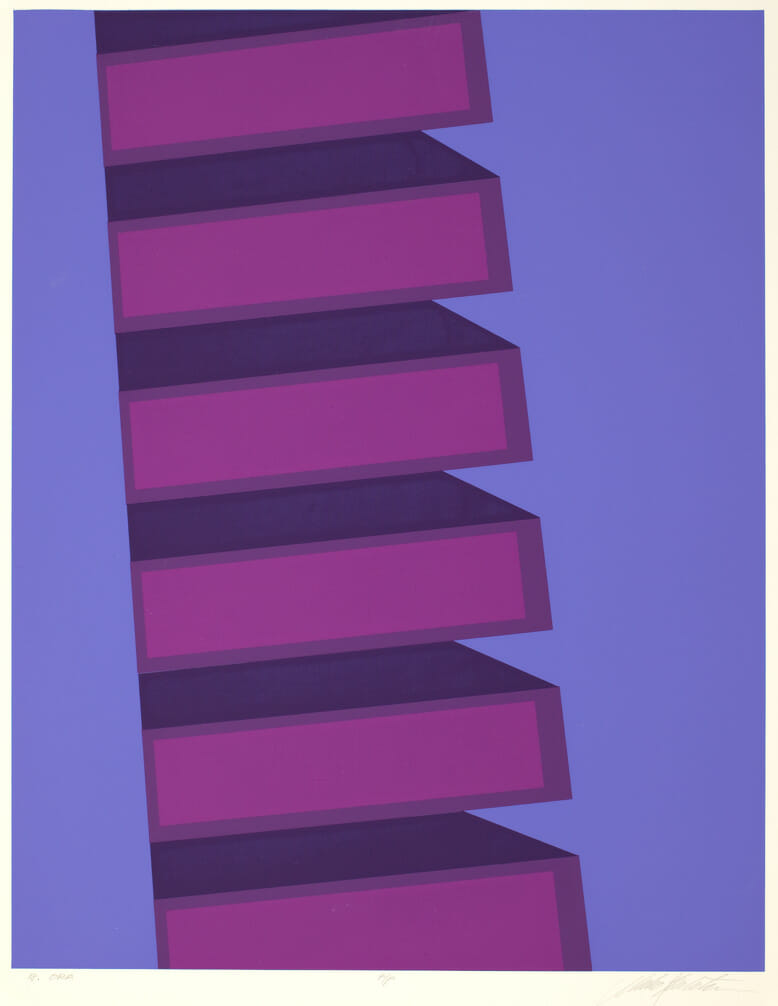 18. Ora. Artist: Marko Spalatin. Date: 1969. Medium: screenprint.