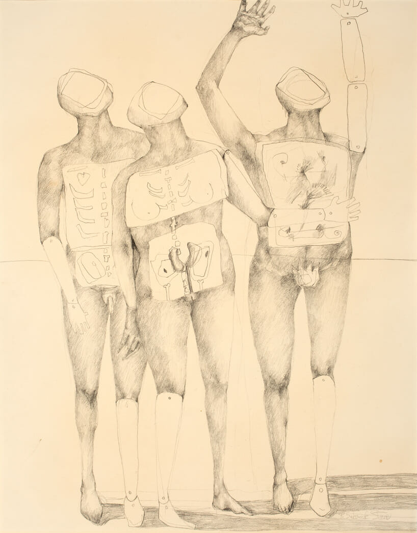 Untitled. Artist: Pat Steir. Medium: pencil.