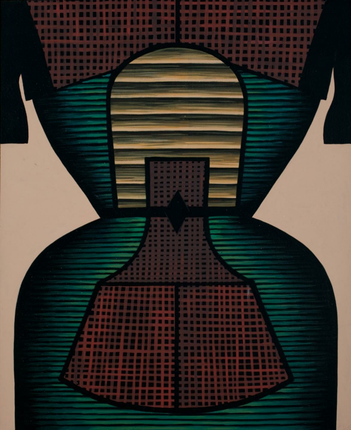 abstract illustration of a person's waist