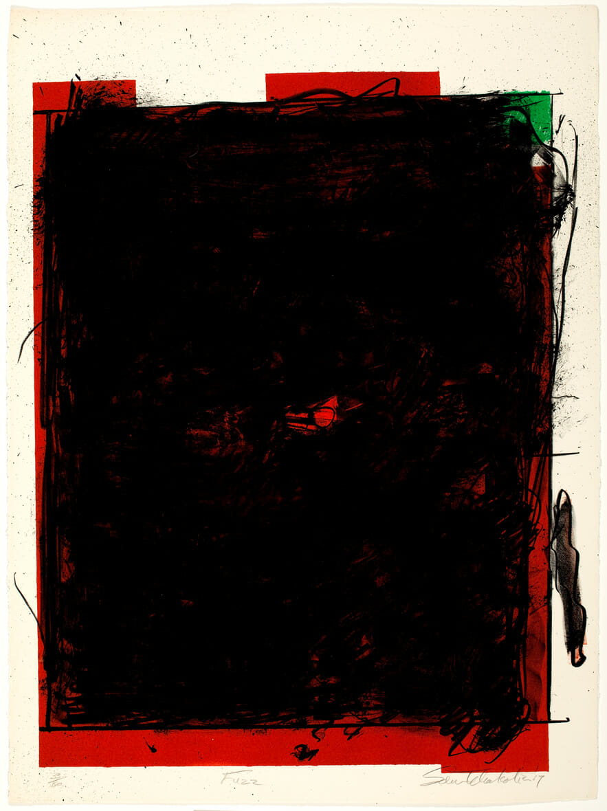 Fuzz. Artist: Sam Tchakalian. Date: 1967. Medium: lithograph.