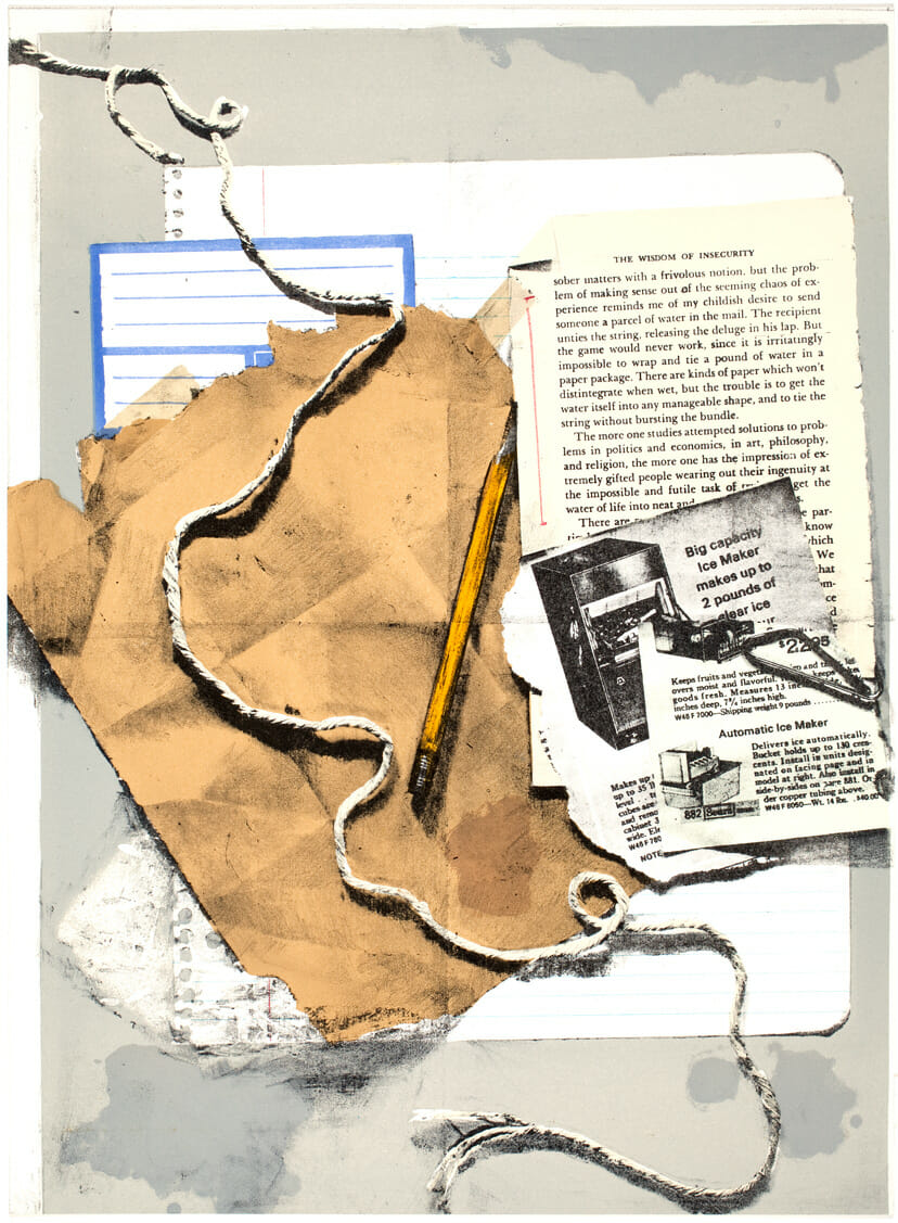 Solid Solution. Artist: Barbara Tisserat. Date: 1976. Medium: lithograph and screenprint on paper.