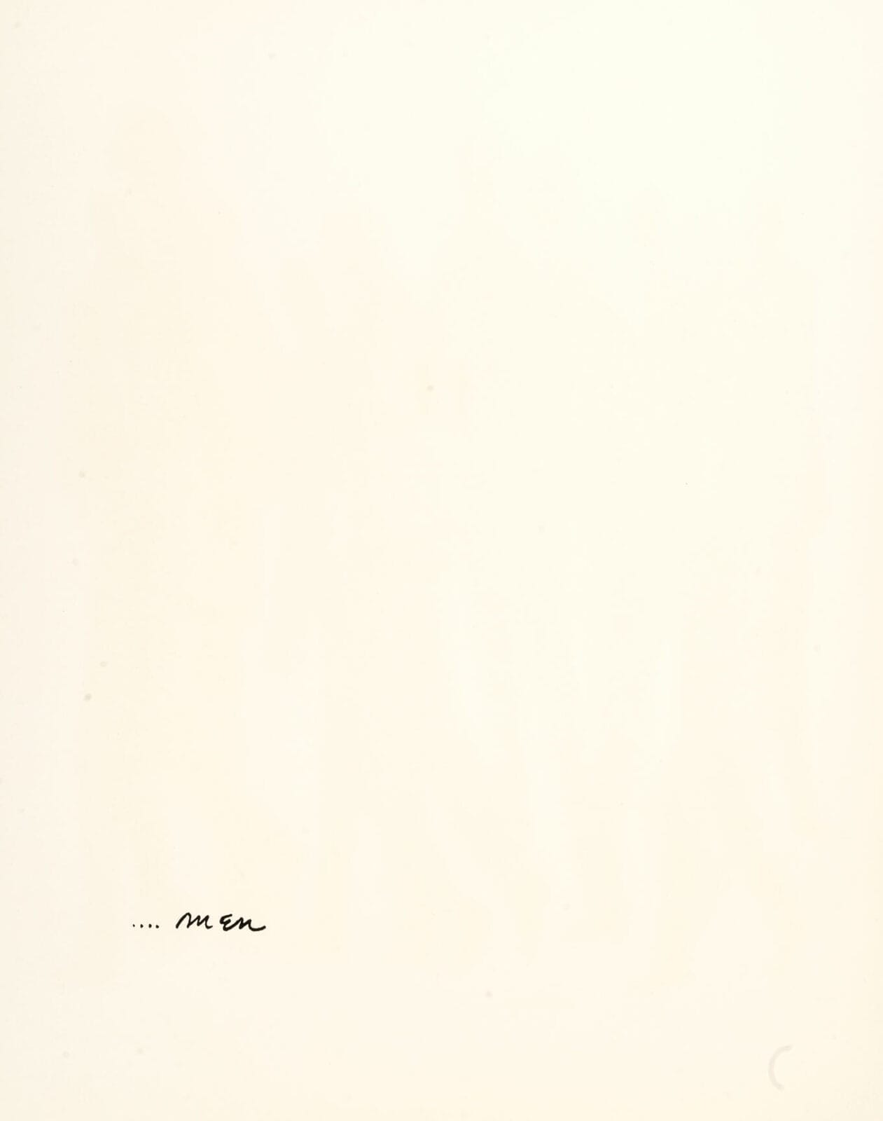 many men (text). Artist: Ben Shahn. Date: 1968. Medium: lithograph.