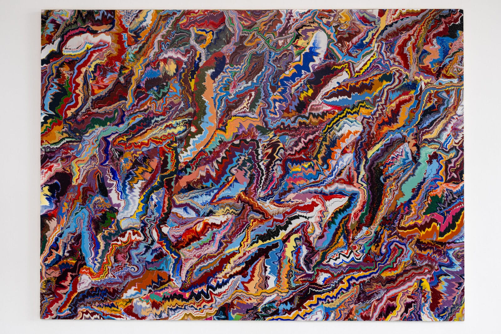 Windsnake. Artist: Frank Owen. Date: 1971. Medium: acrylic.