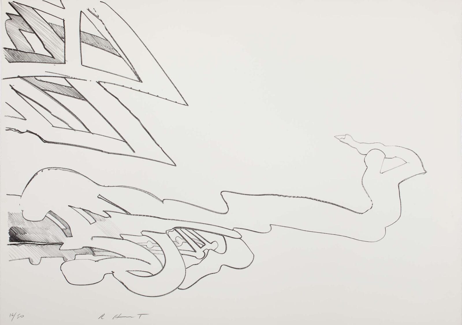 Untitled. Artist: Richard Hunt. Date: 1974. Medium: lithograph.