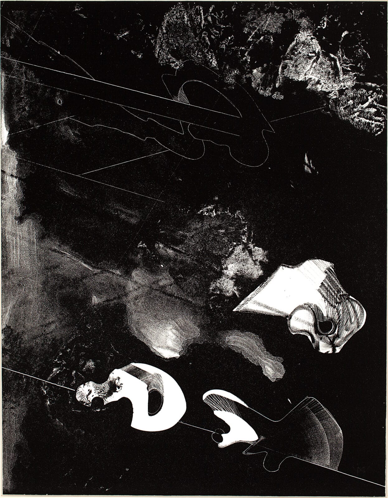 Untitled. Artist: Richard Hunt. Date: 1974. Medium: lithograph.