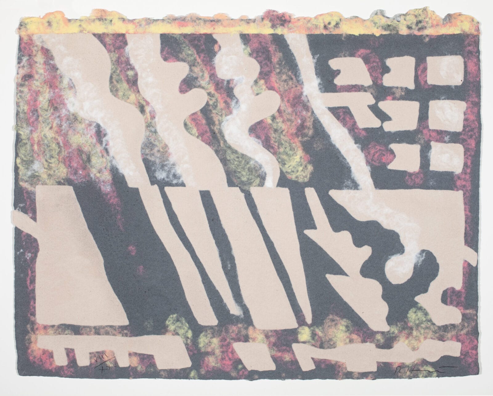 Paper Piece IV. Artist: Richard Hunt. Date: 1978. Medium: paper lamination.