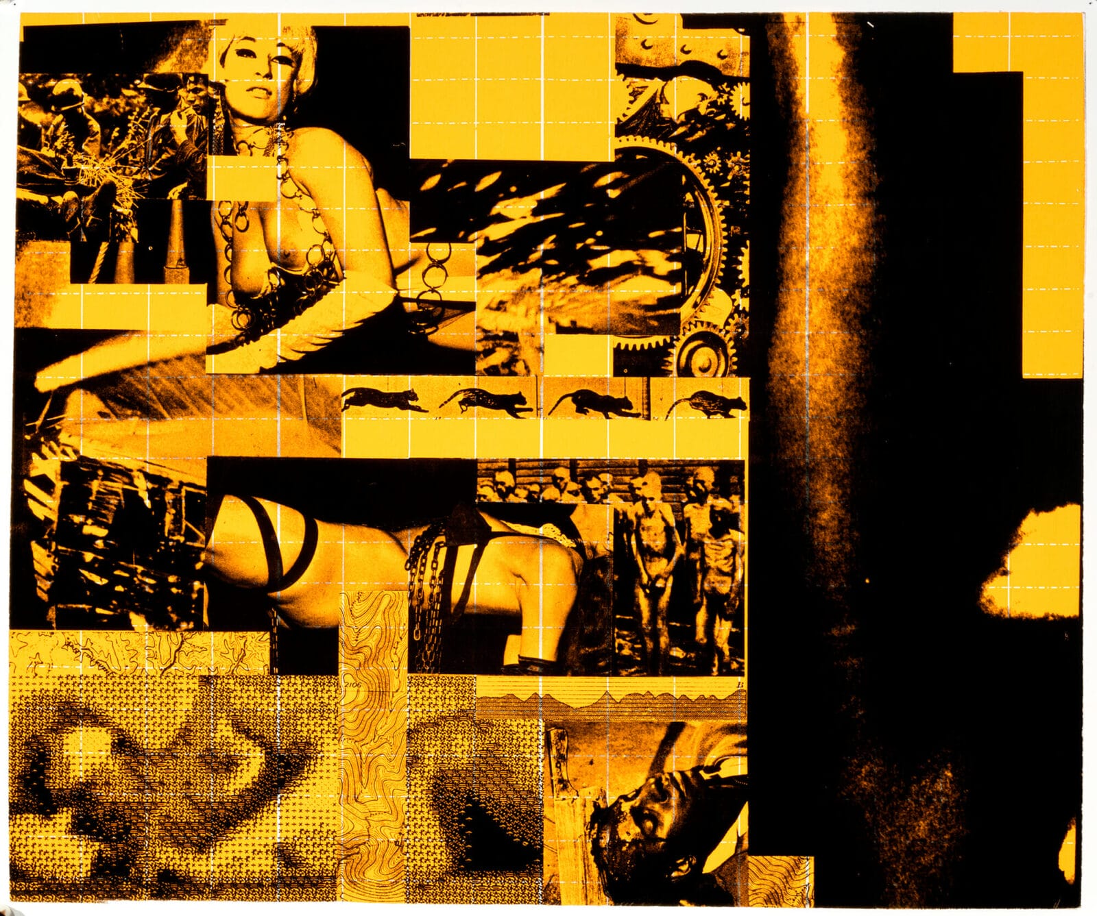 Long Live Life. Artist: William Weege. Date: 1968. Medium: screenprint and photolithograph on paper.