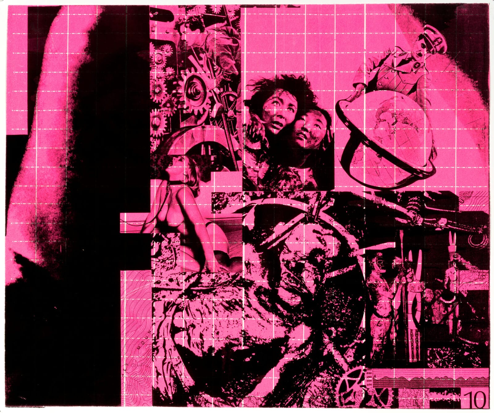 Long Live Life. Artist: William Weege. Date: 1968. Medium: screenprint and photolithograph on paper.
