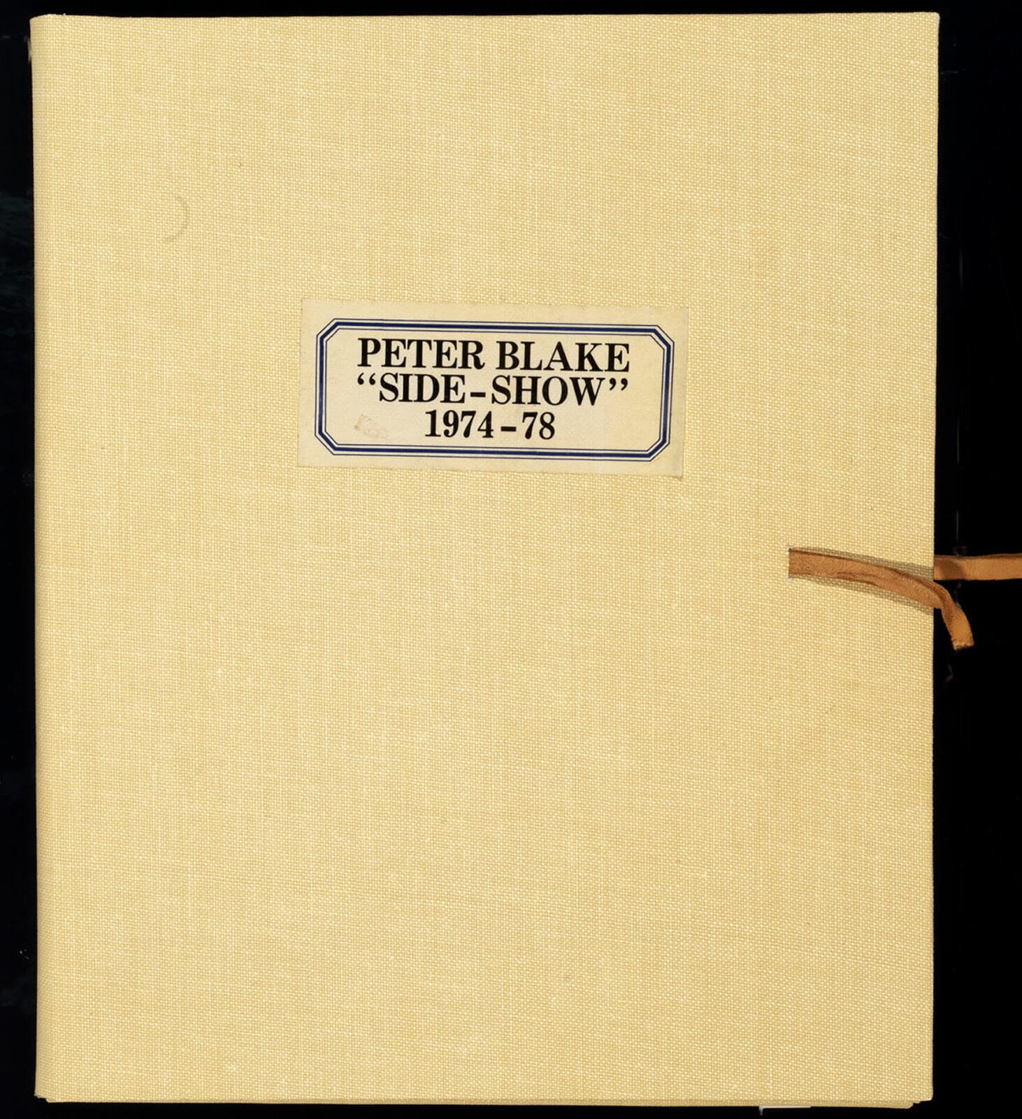 Portfolio Case. Artist: Sir Peter Thomas  Blake.