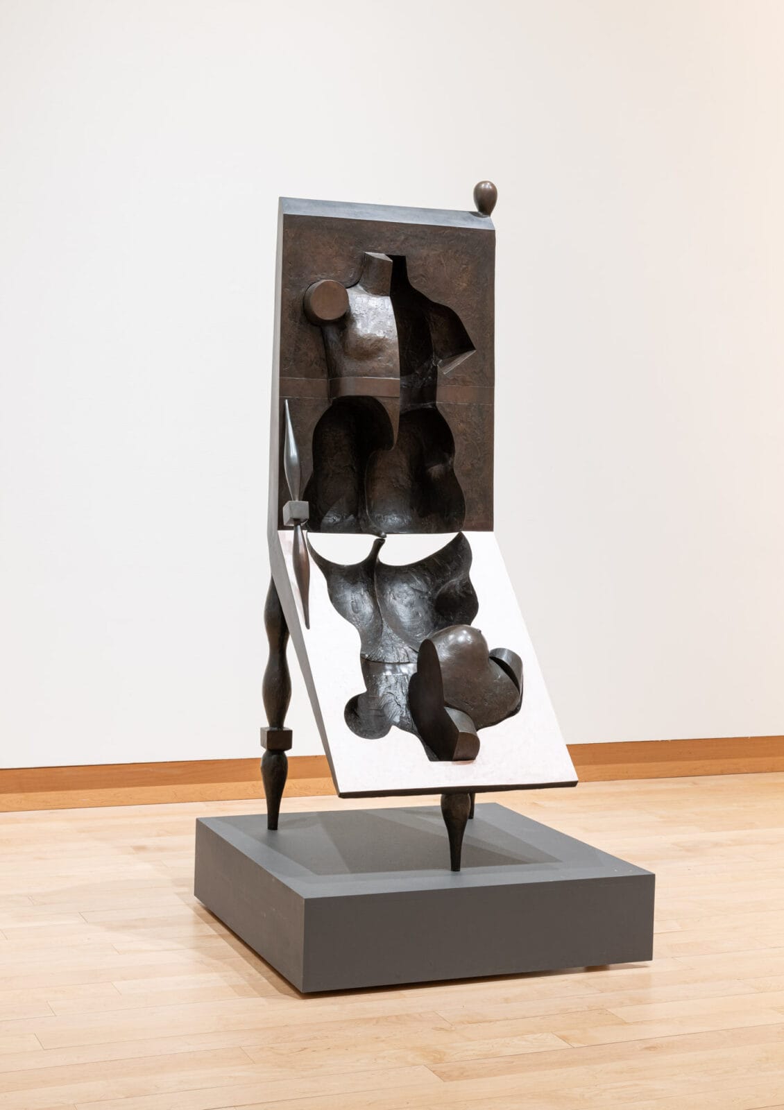 Portrait of a Waste-Mold, L.A.S.. Artist: Robert Cremean. Date: 1970. Medium: bronze and acrylic.