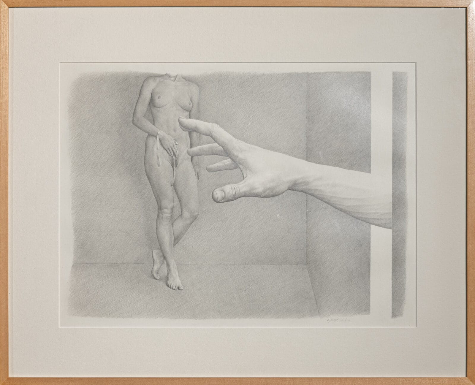 Inner Space. Artist: Robert L. Schultz. Date: 1983. Medium: graphite.