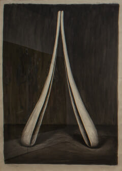Study for Counterpoise. Artist: Stephen Whisler. Date: 1987. Medium: charcoal on paper.