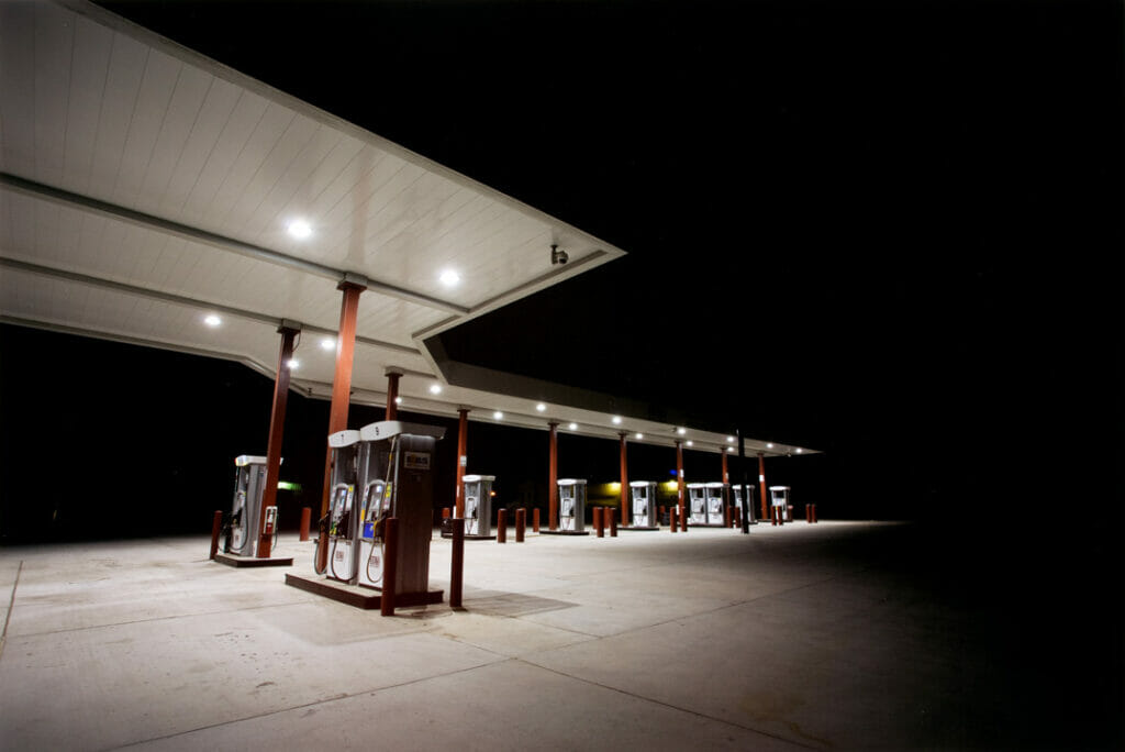 Silvas Oil Company Station, Ventura, California. Artist: Robert von Sternberg. Date: 2012. Medium: archival inkjet print.