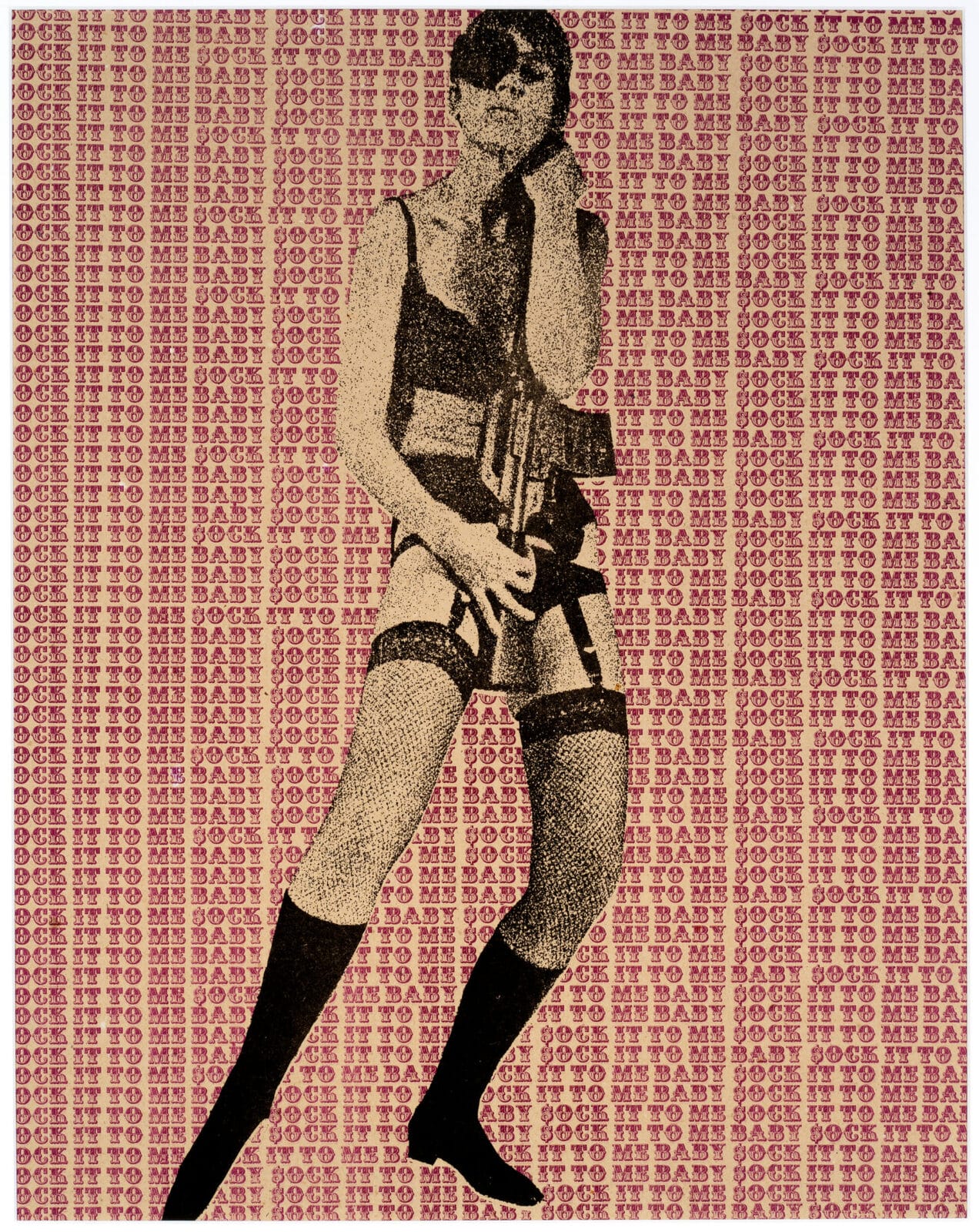 Fuck the C.I.A.. Artist: William Weege. Date: 1967. Medium: offset lithograph.