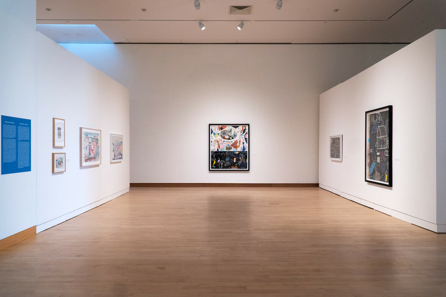Installation view of the exhibition Floyd Newsum: Evolution of Sight.